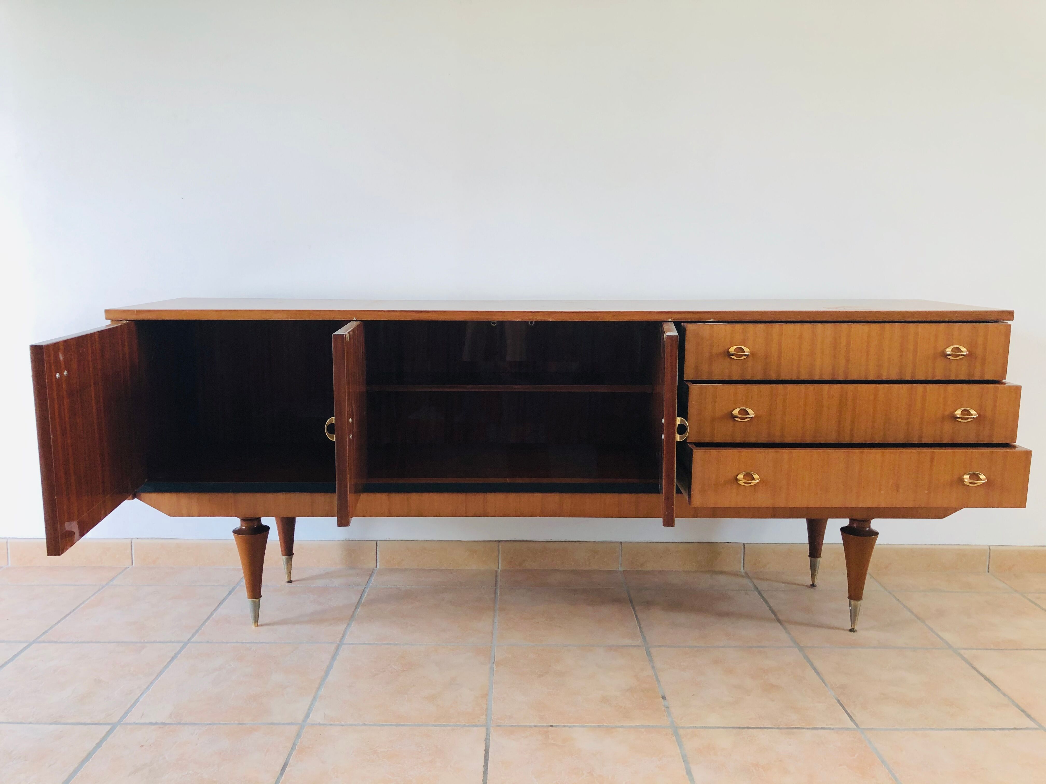 Vintage mahogany sideboard 1960