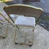 Pair of folding chairs
