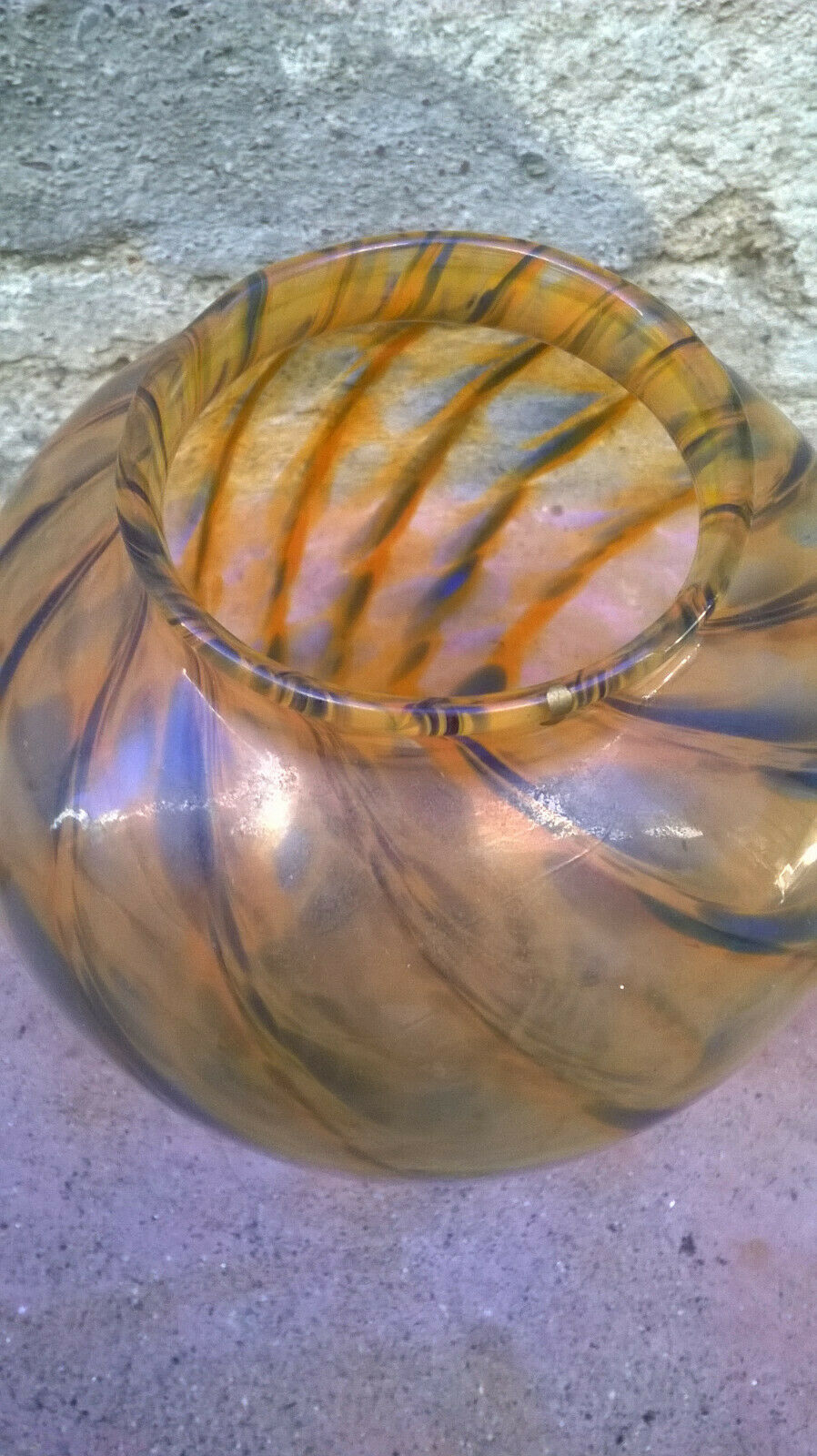 Vase a helice artisanal