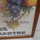 Poster under glass harvest a montmartre 1981 artist galvan