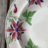 Collection plate in ancient earthenware