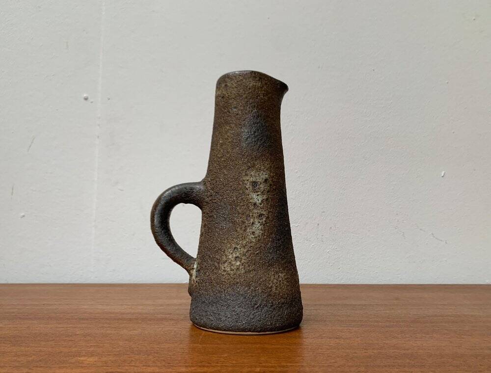 Brutalist vase from West German pottery WGP Fat Lava from the 1960s by Jopeko.