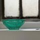 Bol vintage "Bullicante" en verre de Murano, de style Seguso, décoratif rare.