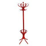 Coat rack "Parrot" red