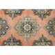 1970s Vintage Turkish Hand-Knotted Wool Cotton Orange Area Rug 138x394