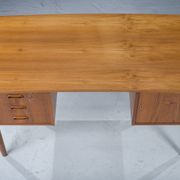 Danish teak desk, 1970s