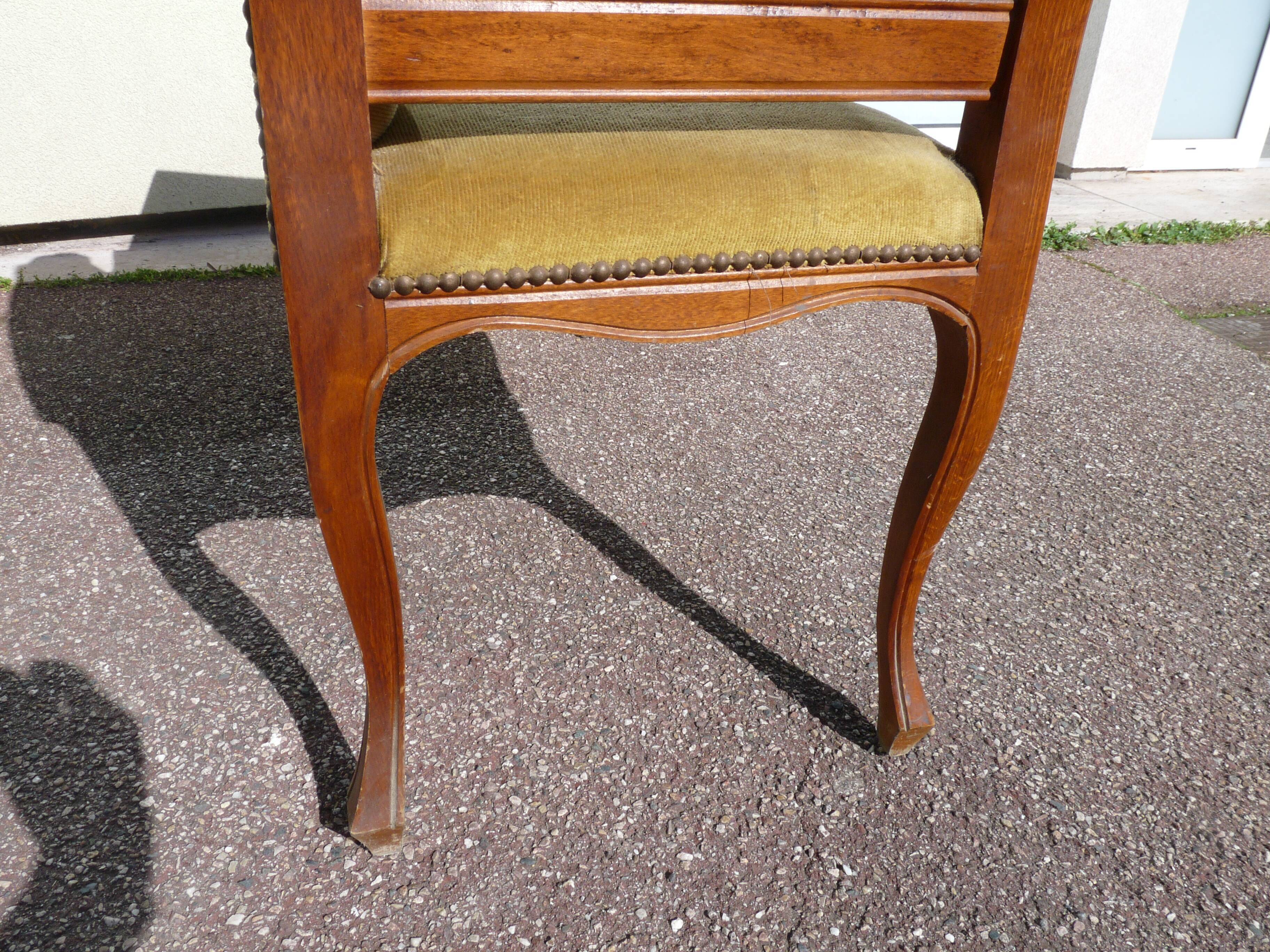 Old phone furniture with seating