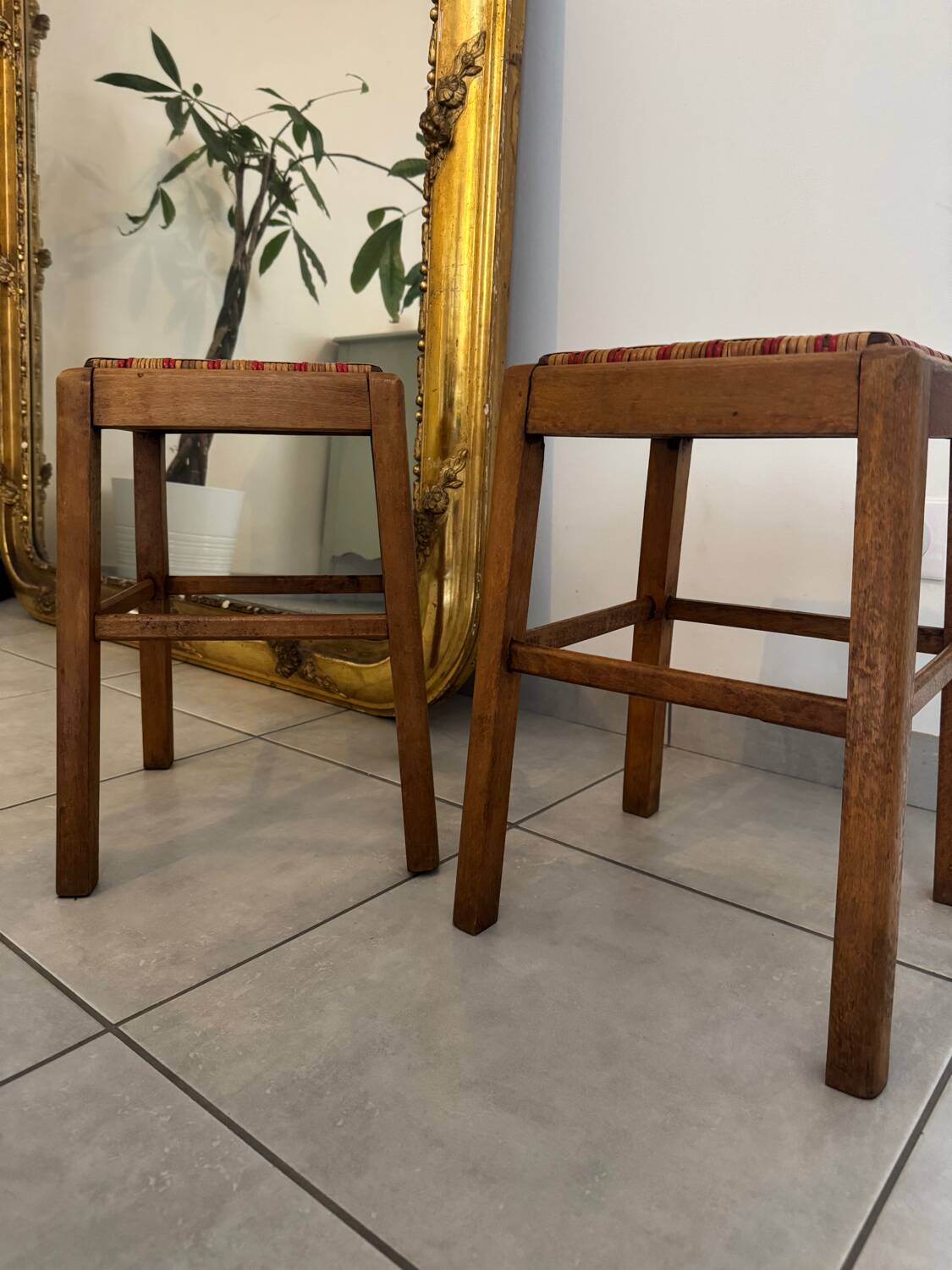 Pair of stools Circa 1950