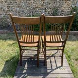 Paire de chaises bistro