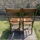 Paire de chaises bistro
