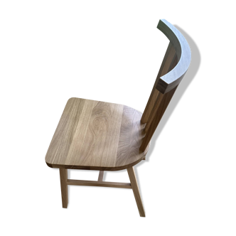 Solid oak chair