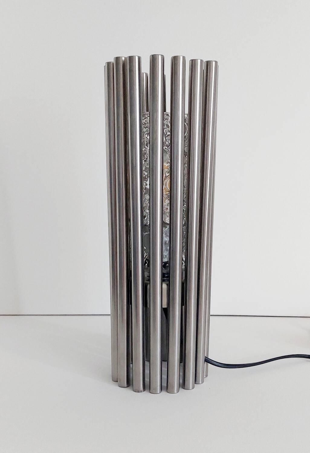 Stainless steel designer lamp
