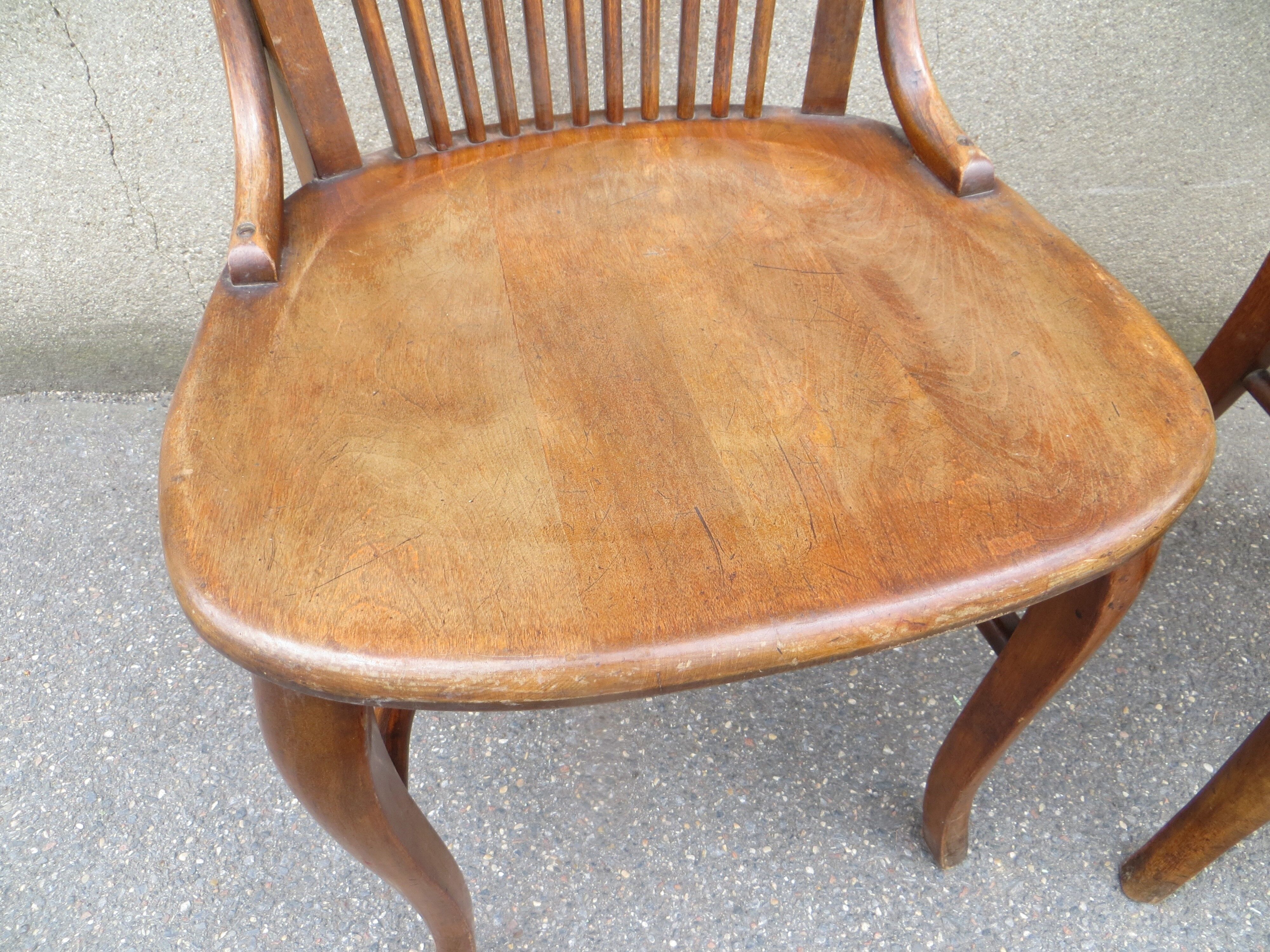 Pair of Windsor chairs