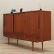 Buffet haut en teck, design danois, années 1960, production : Danemark