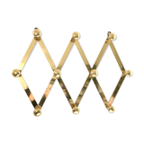 Brass coat holder