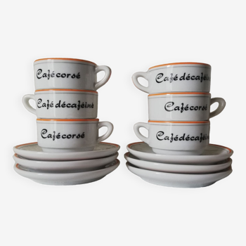 Lot de 6 tasses