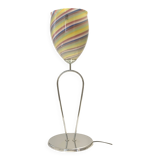 Multicolored Murano Glass Table Lamp by Leucos, Italy 1980s