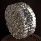 Molded glass ceiling light 1960s