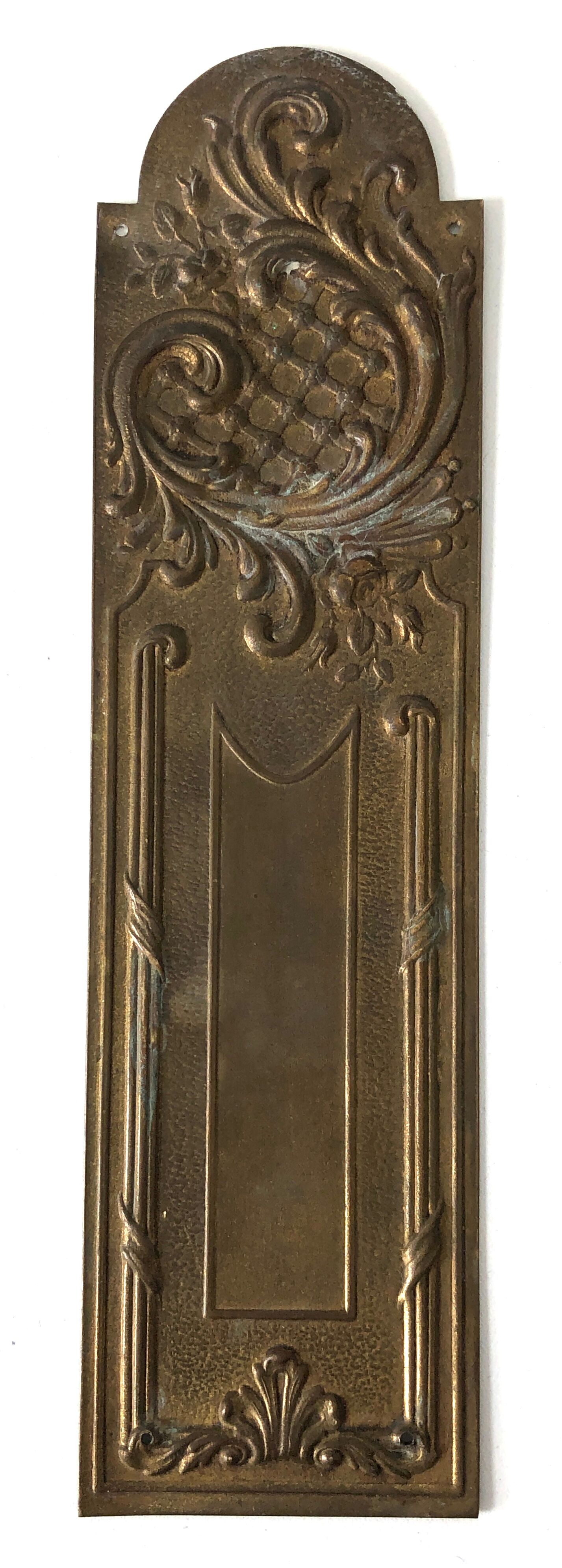 Old Gold Metal Door Decoration