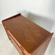 1960s Vintage Original Danish Teak Dresser with Mirror