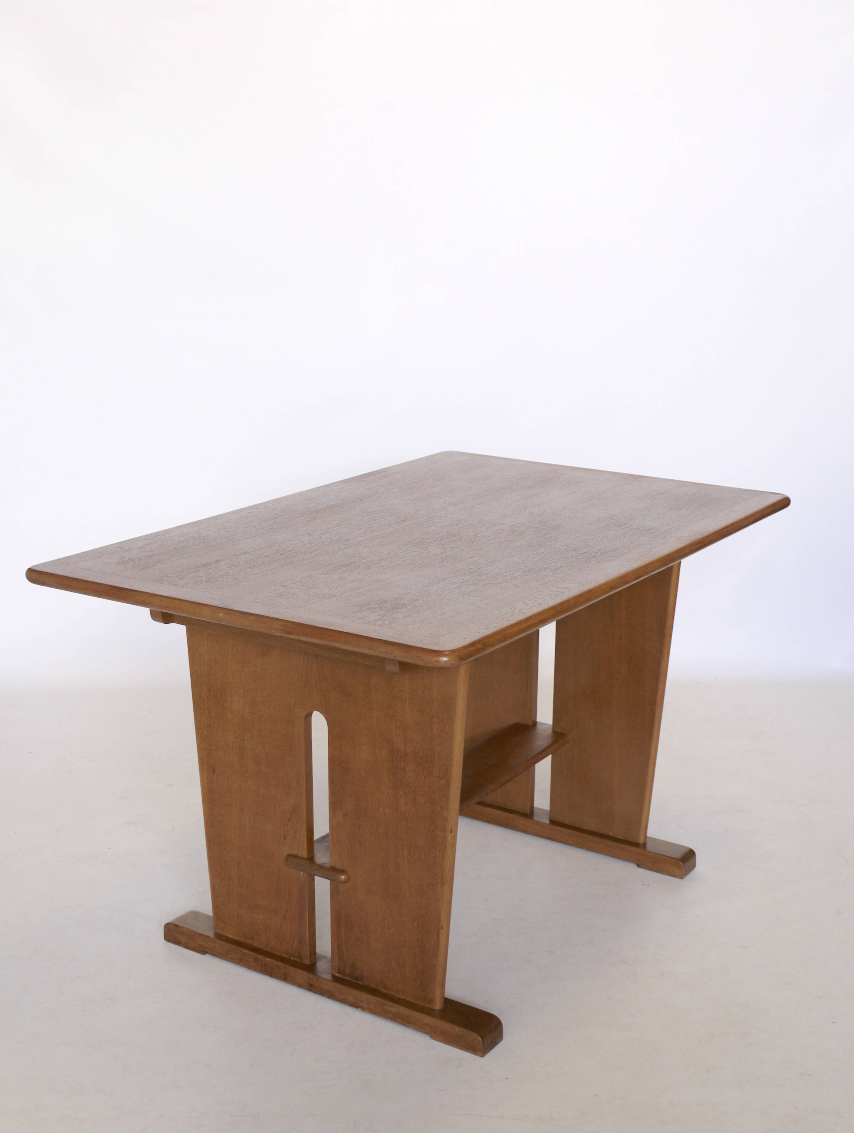 Table à manger extensible par Bas Van Pelt pour EMS Overschie, années 1930