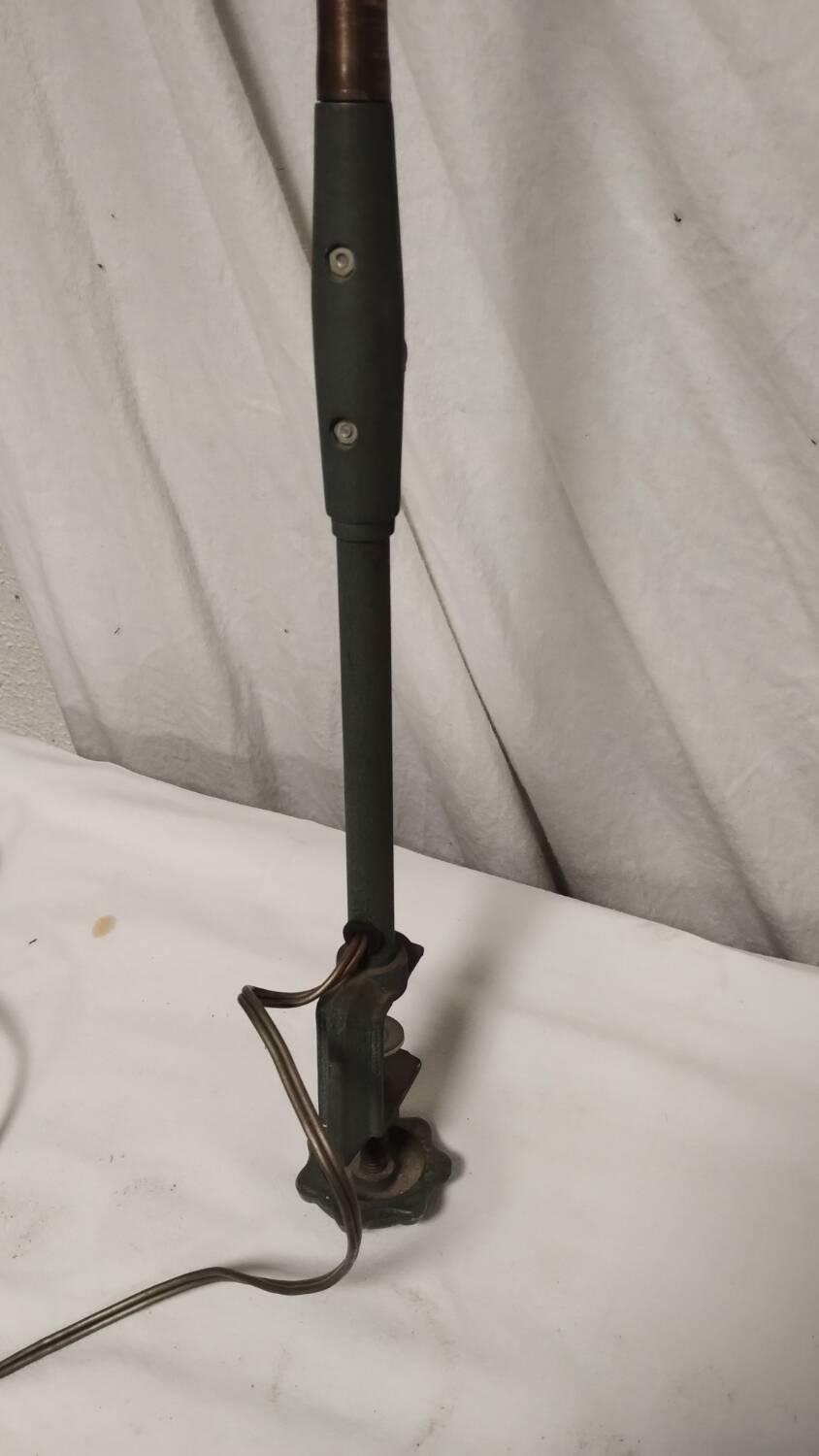 Vintage industrial workshop lamp