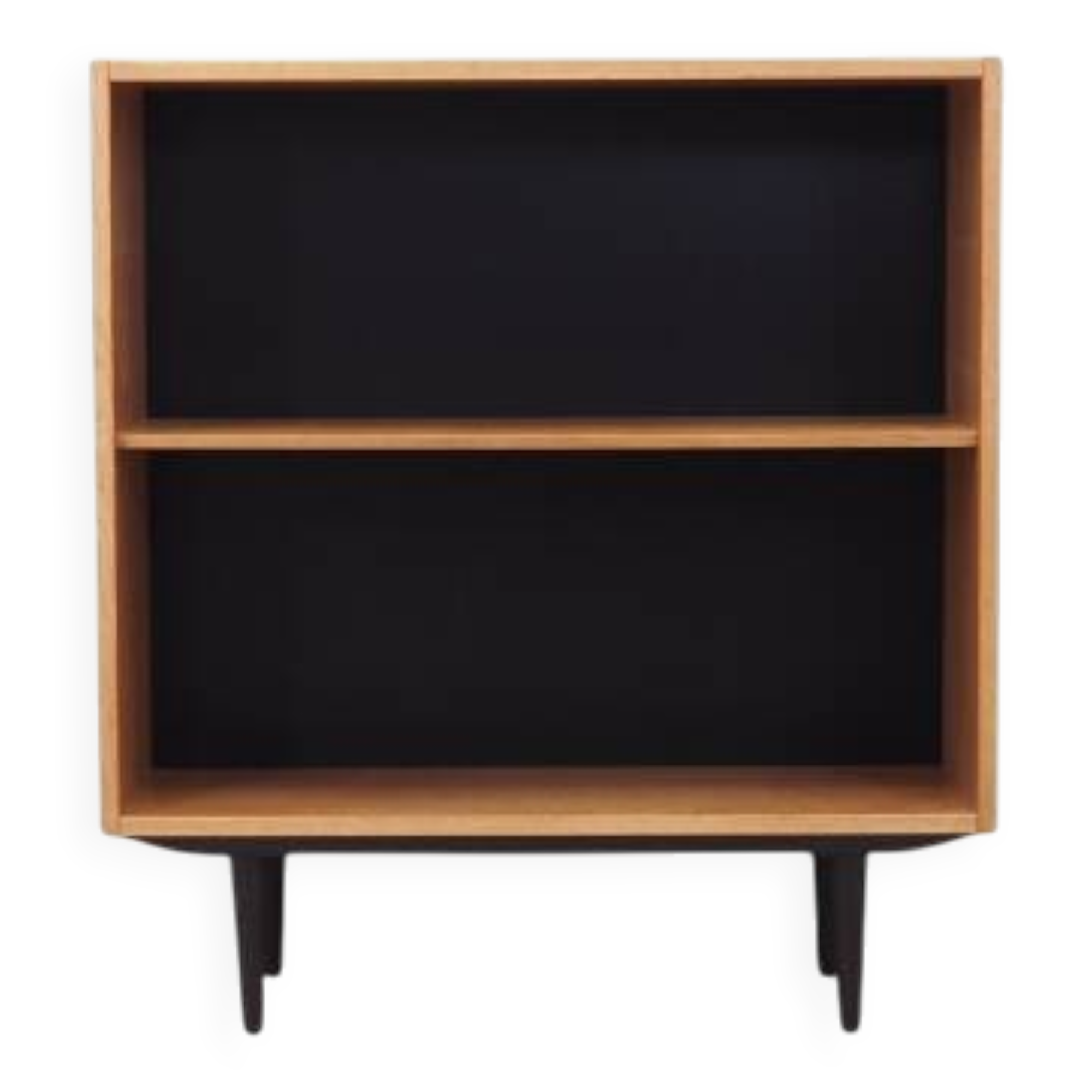 Bibliothèque en frêne, design danois, années 1970, production : Danemark