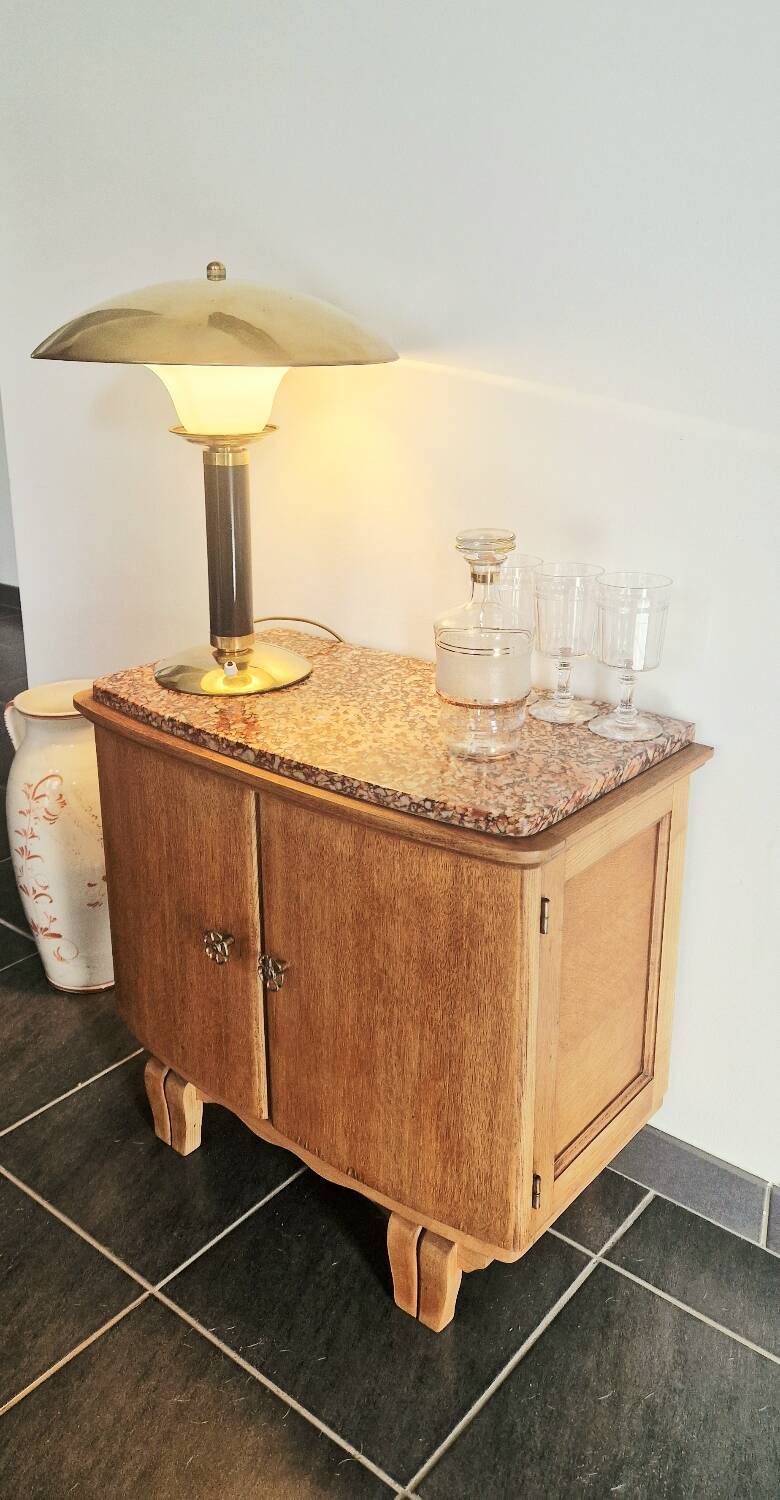 Art Deco style furniture - Oak and beech - 1950s