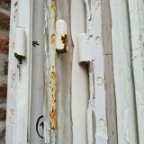 Glass separation doors