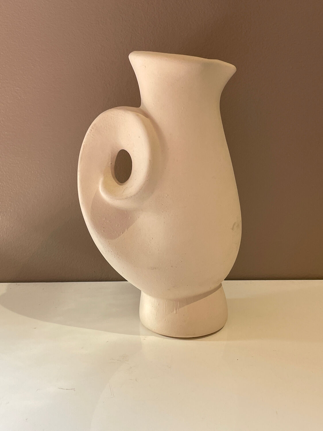 Art Deco vase ceramic arum