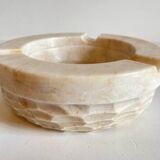 Brutalist marble ashtray