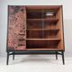 Vintage Brown Display Cabinet, 1970s