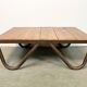 Table basse industrielle, années 1960