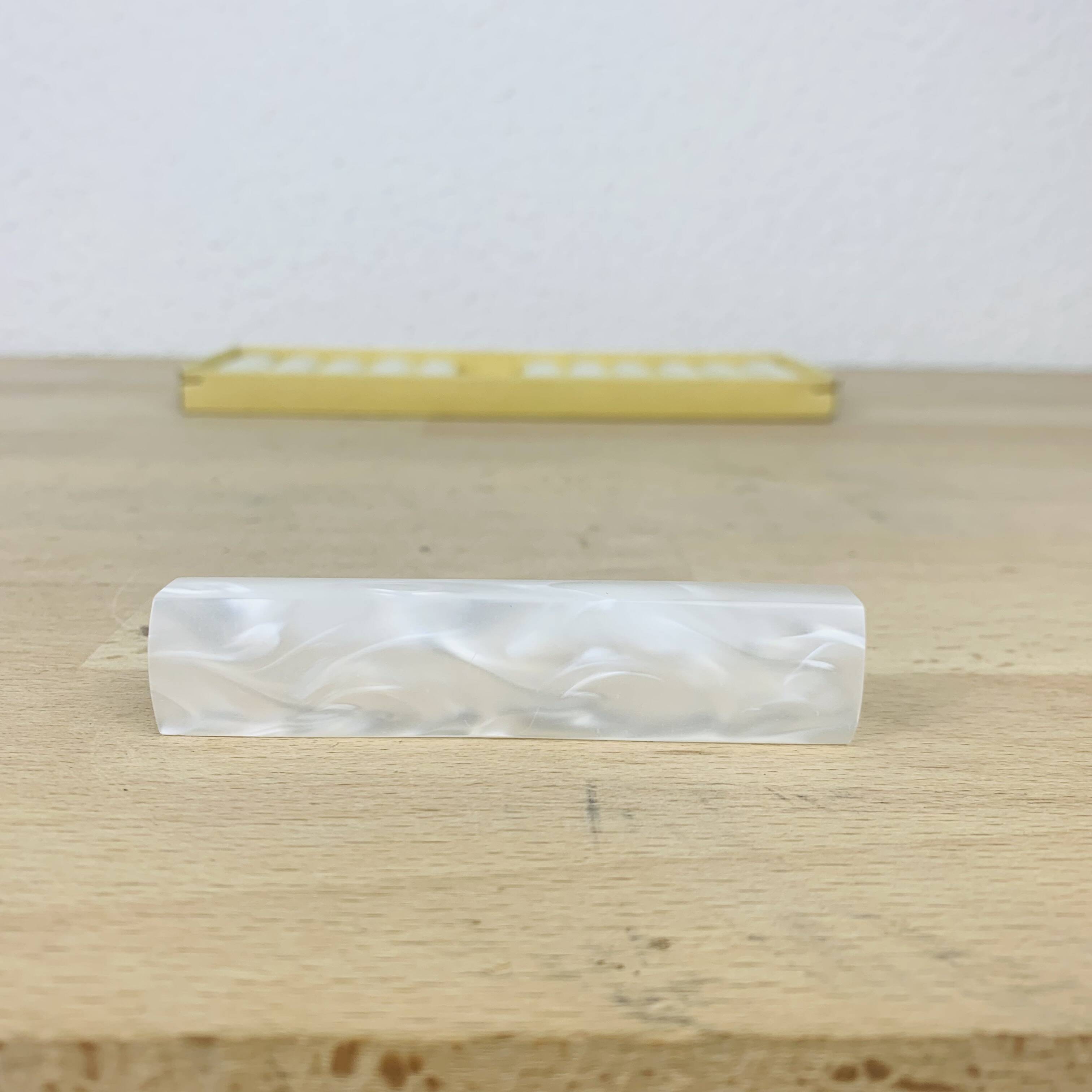 12 vintage mother-of-pearl effect knife holders