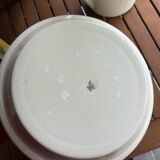 Salad bowl/old bowl with its pitcher - old opaque toilet service from Luneville