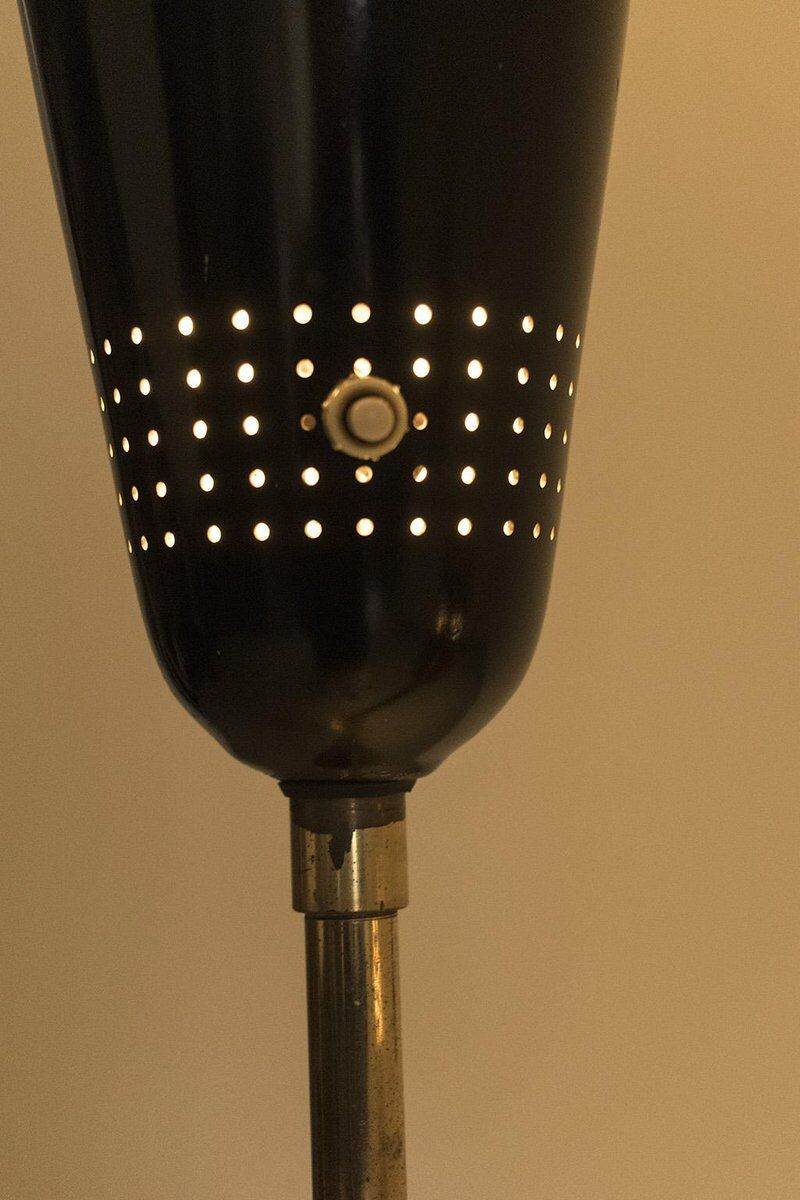 Vintage Floor Lamp in Brass