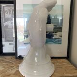 Vintage Design Ceramic Hand and Globe Wall Lamp