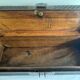 Chinese box covered with leather