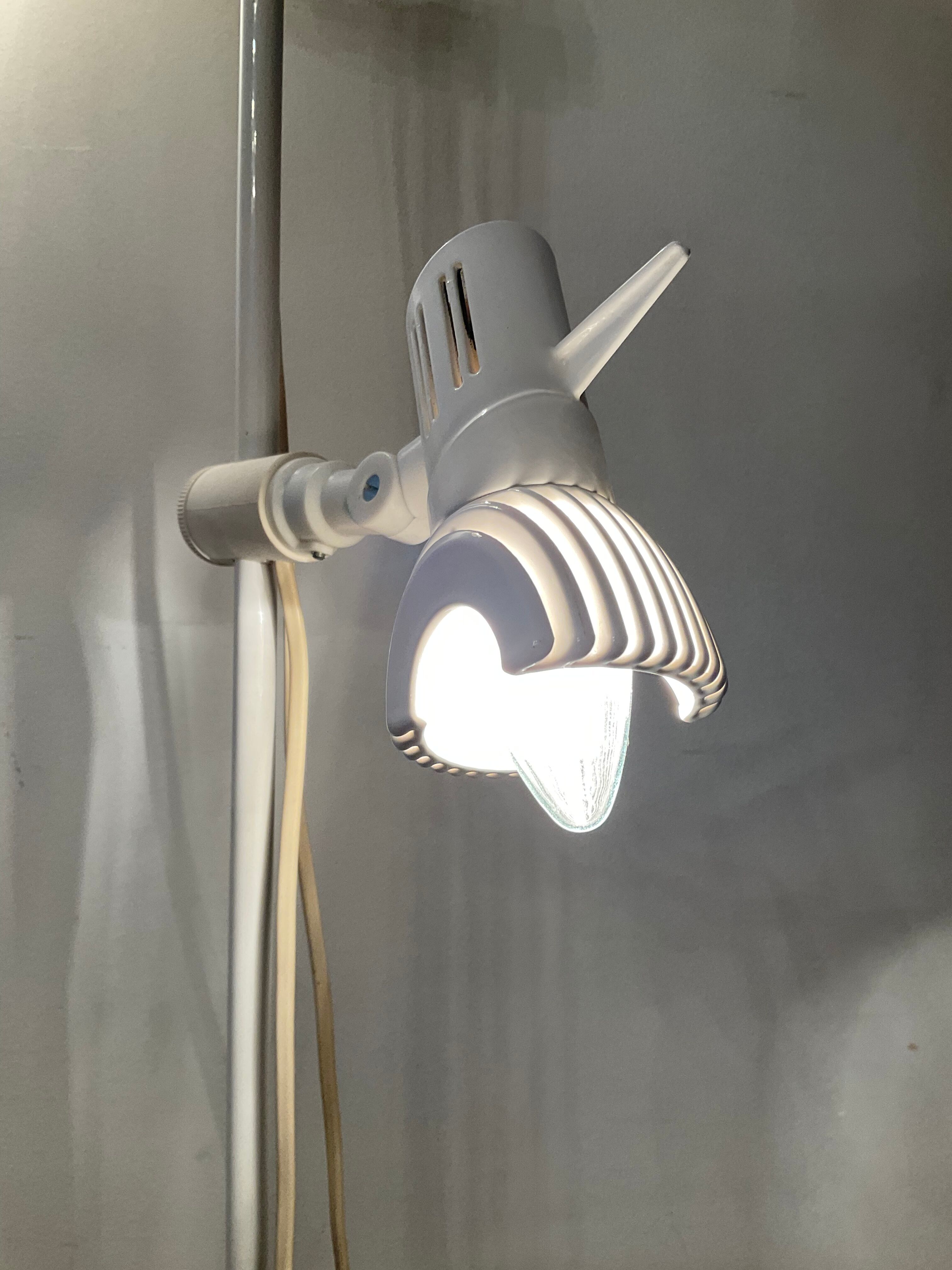 Vintage Hustadt Leuchten floor lamp from the 70s-80s
