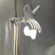 Vintage Hustadt Leuchten floor lamp from the 70s-80s