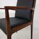 Lot de 4 fauteuils en bois de rose, Danemark 1950