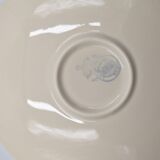 2 luncheon cups off-white earthenware Lunéville décor relief France