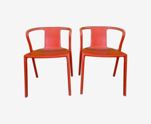 Paire de fauteuils design Magis Jasper Morrison
