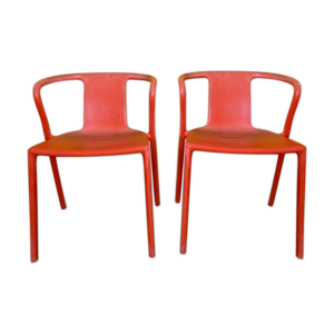 Paire de fauteuils design Magis Jasper Morrison
