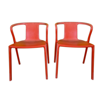 Paire de fauteuils design Magis Jasper Morrison