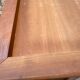 Large bar counter furniture 233 cm buffet in solid cherry wood 1970