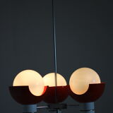 Space Age Chandelier by Napako, Czechoslovakia, 1970s
