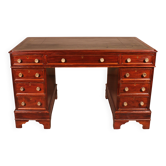 Small Desk with Drawers in Mahogany, 19th Century
