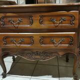 Chest of drawers 2 drawers Louis XV style