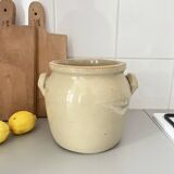 Old Digoin stoneware grease pot